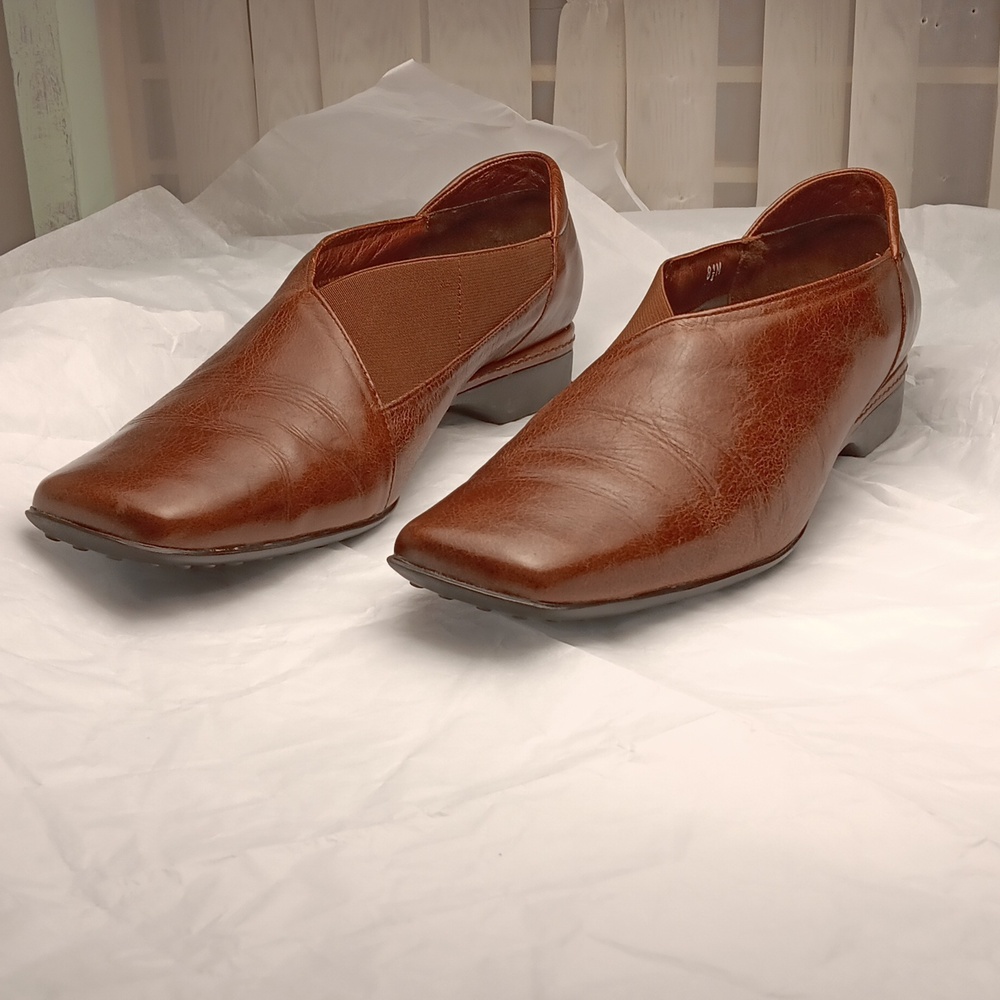 Sesto Meucci of Florence Italy Dorsey Castagna Calf Women's Size 8.5M